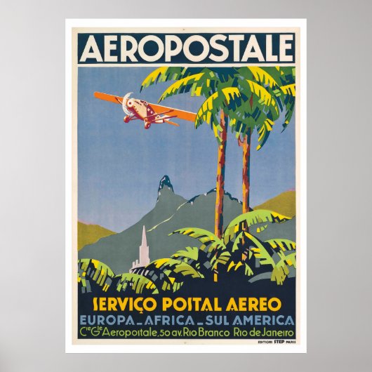 Aeropostale Reis Poster (Voorkant)