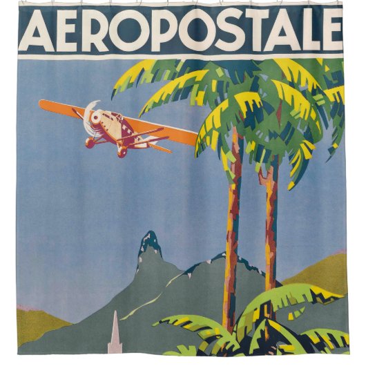  Aeropostale Shower Curtain Douchegordijn (Voorkant)