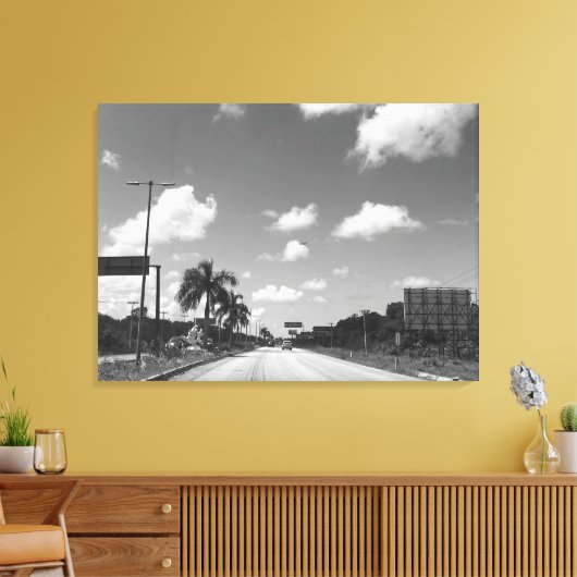 Aeropuerto Canvas Afdruk (Insitu (Woonkamer))