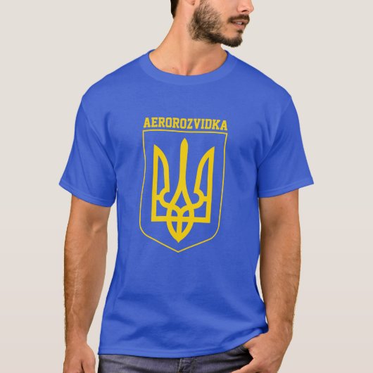 Aerorozvidka Ukraine Drone Corps T-Shirt (Voorkant)