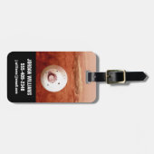 Aeroshell met doorzettingsvermogen Rover daalt naa Bagagelabel (Voorkant horizontaal)