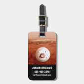 Aeroshell met doorzettingsvermogen Rover daalt naa Bagagelabel (Voorkant verticaal)