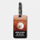 Aeroshell met doorzettingsvermogen Rover daalt naa Bagagelabel (Achterkant verticaal)