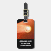 Aeroshell met doorzettingsvermogen Rover daalt naa Bagagelabel (Voorkant verticaal)