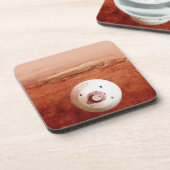 Aeroshell met doorzettingsvermogen Rover daalt naa Bier Onderzetter (Linkerzijde)