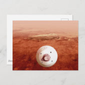 Aeroshell met doorzettingsvermogen Rover daalt naa Briefkaart (Voorkant / Achterkant)