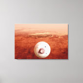 Aeroshell met doorzettingsvermogen Rover daalt naa Canvas Afdruk (Voorkant)