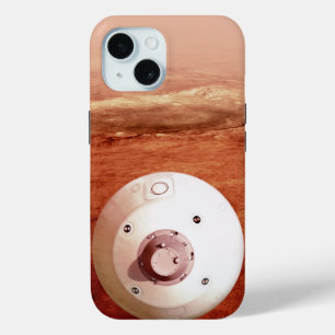 Aeroshell met doorzettingsvermogen Rover daalt naa iPhone 15 Case