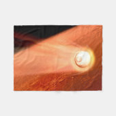 Aeroshell met doorzettingsvermogen Rover daalt naa Fleece Deken (Voorkant (Horizontaal))