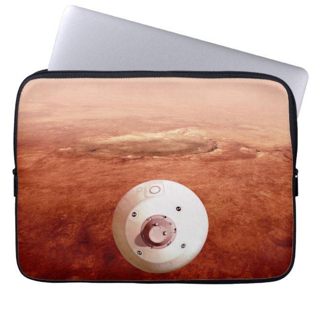 Aeroshell met doorzettingsvermogen Rover daalt naa Laptop Sleeve (Voorkant)