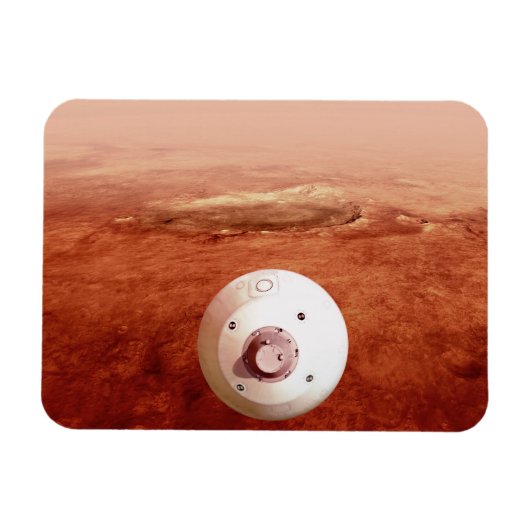 Aeroshell met doorzettingsvermogen Rover daalt naa Magneet (Horizontaal)