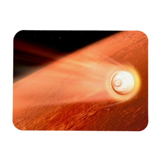 Aeroshell met doorzettingsvermogen Rover daalt naa Magneet (Horizontaal)