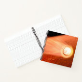 Aeroshell met doorzettingsvermogen Rover daalt naa Notitieboek (Binnen)