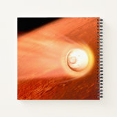 Aeroshell met doorzettingsvermogen Rover daalt naa Notitieboek (Achterkant)