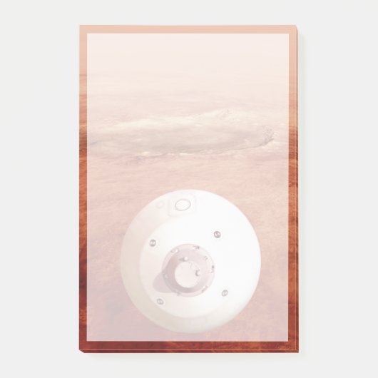 Aeroshell met doorzettingsvermogen Rover daalt naa Post-it® Notes (Voorkant)