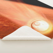 Aeroshell met doorzettingsvermogen Rover daalt naa Sherpa Deken (3/4)