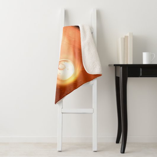 Aeroshell met doorzettingsvermogen Rover daalt naa Sherpa Deken (In situ)