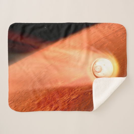 Aeroshell met doorzettingsvermogen Rover daalt naa Sherpa Deken (Voorkant (horizontaal))