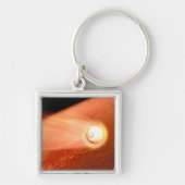 Aeroshell met doorzettingsvermogen Rover daalt naa Sleutelhanger (Voorkant)