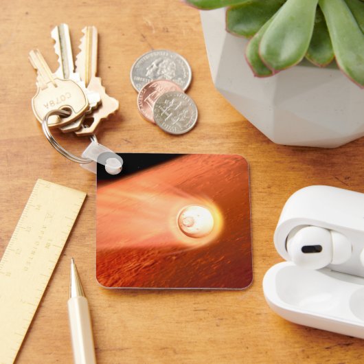 Aeroshell met doorzettingsvermogen Rover daalt naa Sleutelhanger (Bureau)