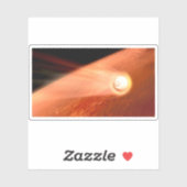 Aeroshell met doorzettingsvermogen Rover daalt naa Sticker (Vel)