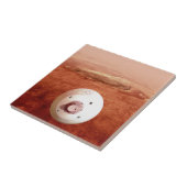 Aeroshell met doorzettingsvermogen Rover daalt naa Tegeltje (Zijkant)