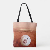 Aeroshell met doorzettingsvermogen Rover daalt naa Tote Bag (Achterkant)