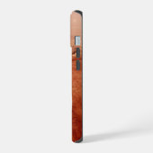 Aeroshell met Perseverance Rover-daling naar Mars iPhone 15 Case (Linkerkant)