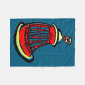 Aerosol nieuw skateboard ontwerp fleece deken (Voorkant (Horizontaal))