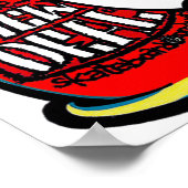 Aerosol Nieuw Skateboard Ontwerp Poster (Hoek)