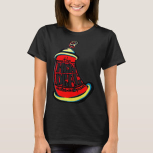 Aerosol nieuw skateboard ontwerp t-shirt