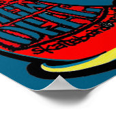 Aerosol Nieuwe Skateboard Ontwerp Poster (Hoek)