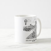 Aerospace Boss Hot Air Balloon Vliegtuig Engineer Koffiemok (Voorkant rechts)