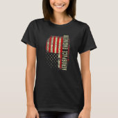 Aerospace Engineer 4th July US Flag Patriotic Engi T-shirt (Voorkant)