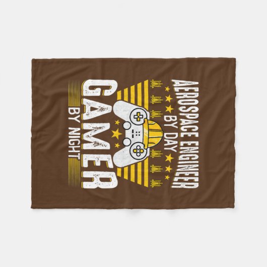 Aerospace Engineer Aerospace Engineering Game Fleece Deken (Voorkant (Horizontaal))