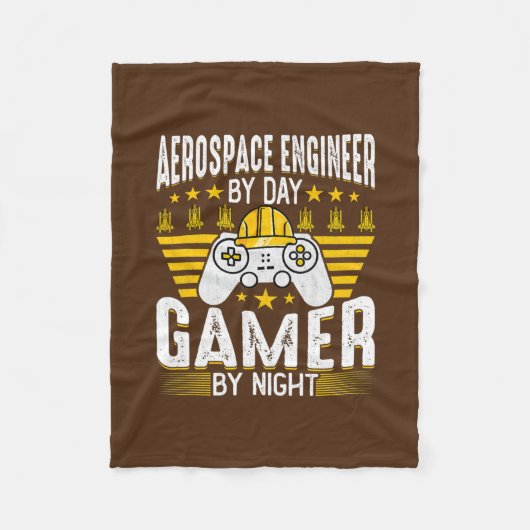 Aerospace Engineer Aerospace Engineering Game Fleece Deken (Voorkant)