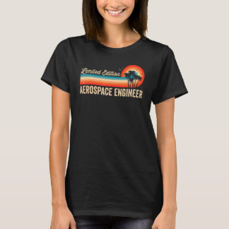 Aerospace Engineer Birthday Retro Mannen pa T-shirt