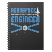 Aerospace Engineer Engineering College Student Notitieboek (Voorkant)