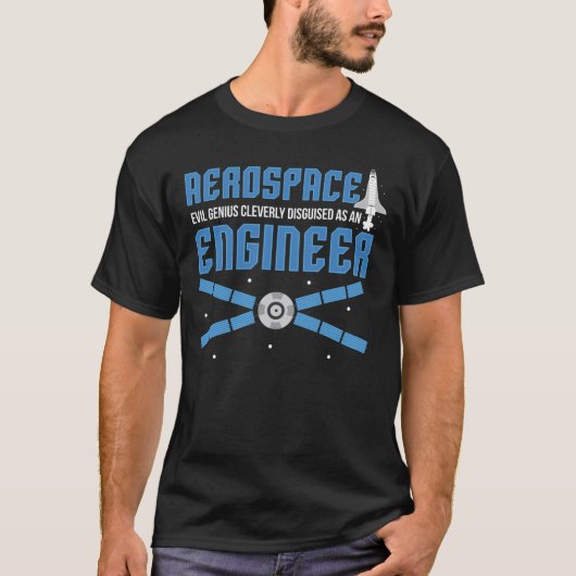 Aerospace Engineer Engineering College Student T-shirt (Voorkant)