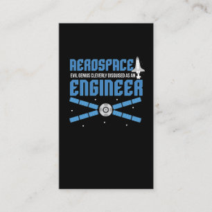 Aerospace Engineer Engineering College Student Visitekaartje