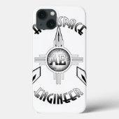 Aerospace Engineer Retro Case-Mate iPhone Case (Achterkant)