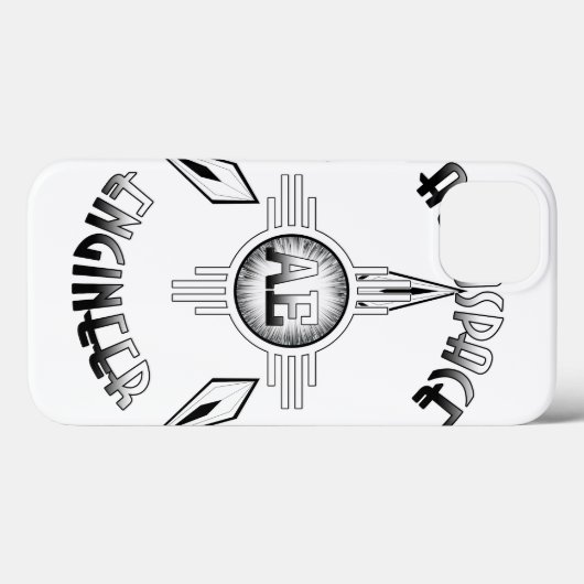 Aerospace Engineer Retro Case-Mate iPhone Case (Achterkant (horizontaal))