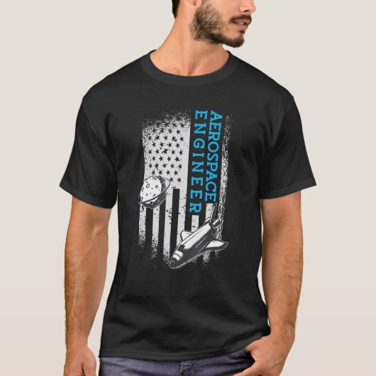 Aerospace Engineer Rocket Engineering Aerospace En T-shirt (Voorkant)