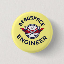 Aerospace Engineer Ronde Button 3,2 Cm