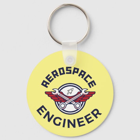Aerospace Engineer Sleutelhanger (Voorkant)