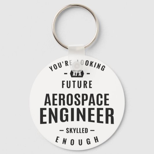 Aerospace Engineer Sleutelhanger (Voorkant)