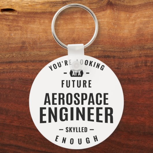 Aerospace Engineer Sleutelhanger (Voorkant)