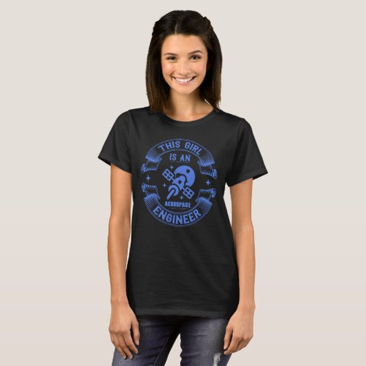 Aerospace Engineer T-shirt (Voorkant volledig)