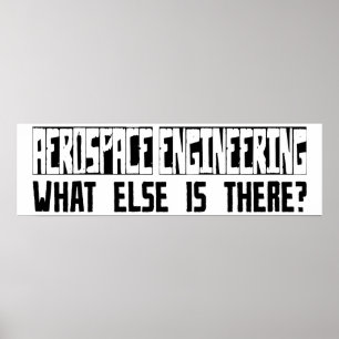 Aerospace Engineering wat er nog meer is? Poster