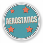 Aerostatica Sticker (Voorkant)